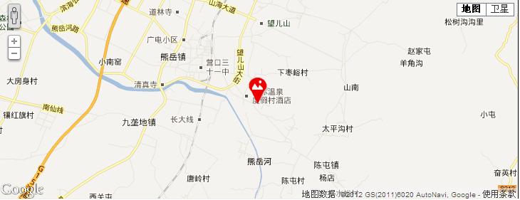 营口鲅鱼圈天沐温泉自驾路线图