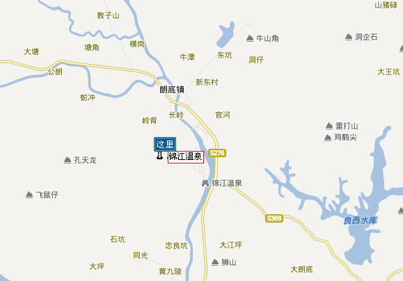 恩平锦江温泉自驾路线图