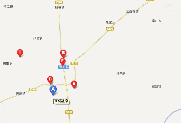济南商河温泉自驾路线图