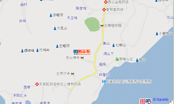 苏州包山寺实自驾路线图