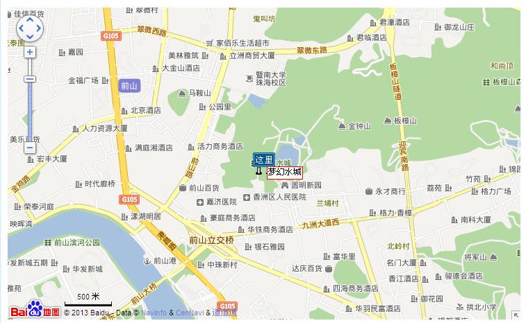 梦幻水城地图展示