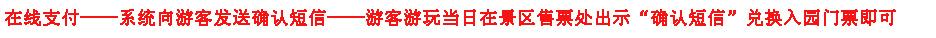 东湖磨山门票购买流程示意