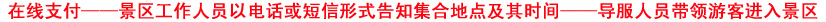 白鹿洞书院门票团购流程示意图