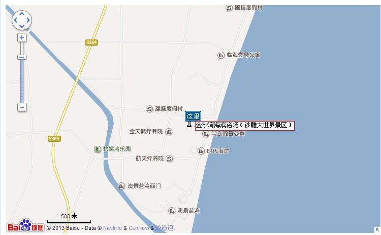 金沙湾沙雕大世界地图展示