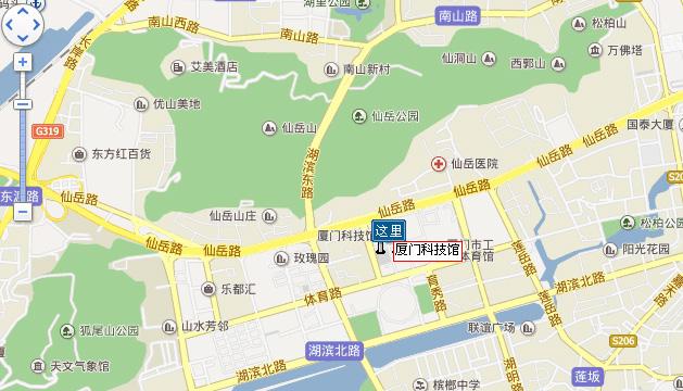 厦门科技馆路线指南