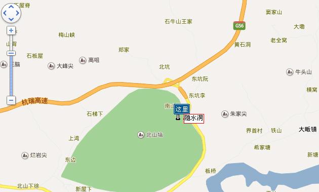 通山隐水洞交通使用图
