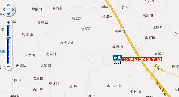 白兆山路线使用图