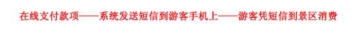 月牙湾乡村花田门票购买使用流程图