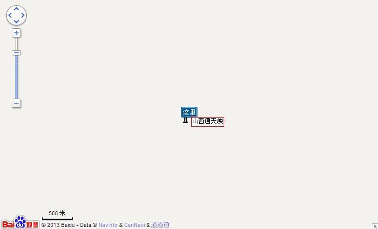 通天峡地图展示