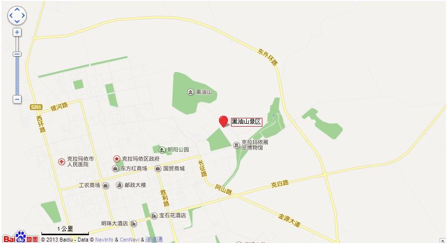 黑油山地图展示