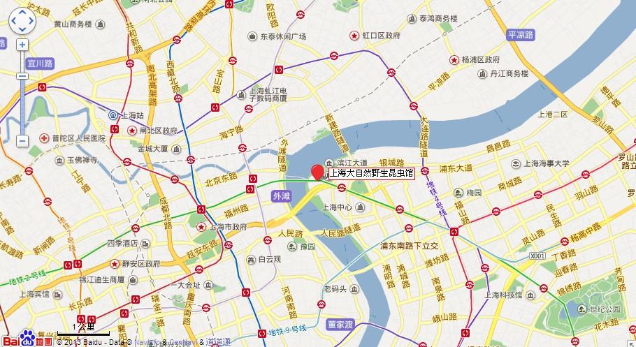 大自然野生昆虫馆地图展示