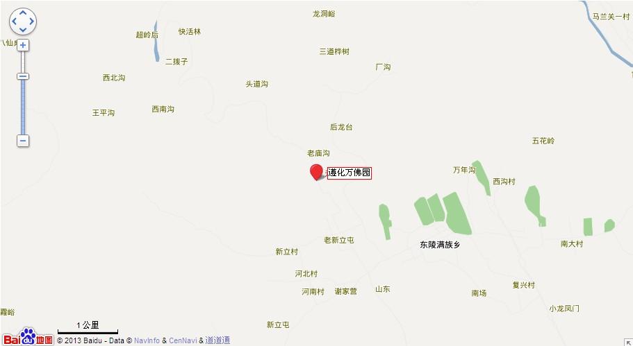 万佛园地图展示
