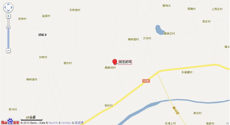 杨忠武祠地图展示