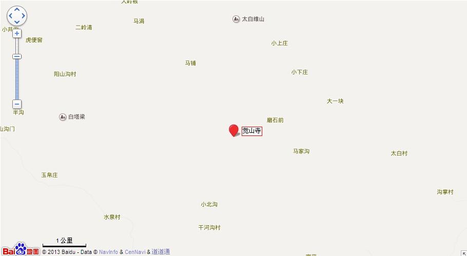 觉山寺地图展示