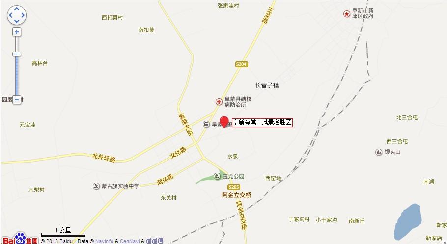 海棠山地图展示