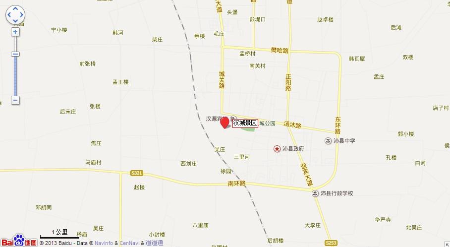 徐州汉城地图展示