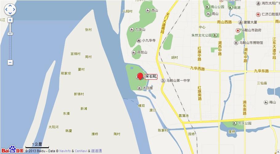 采石矶地图展示