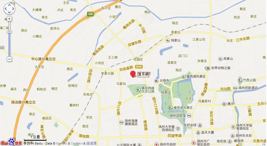 登月湖地图展示