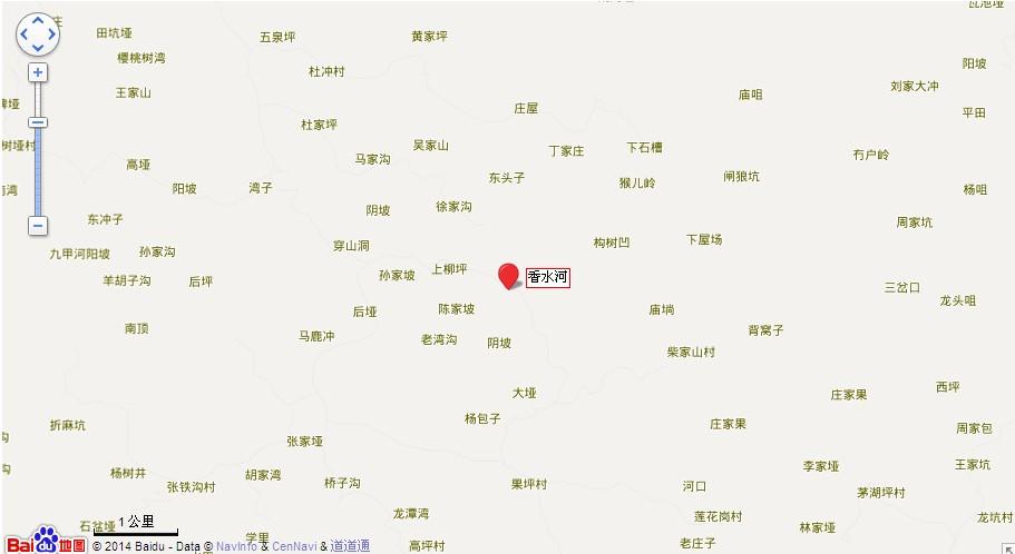 香水河地图展示