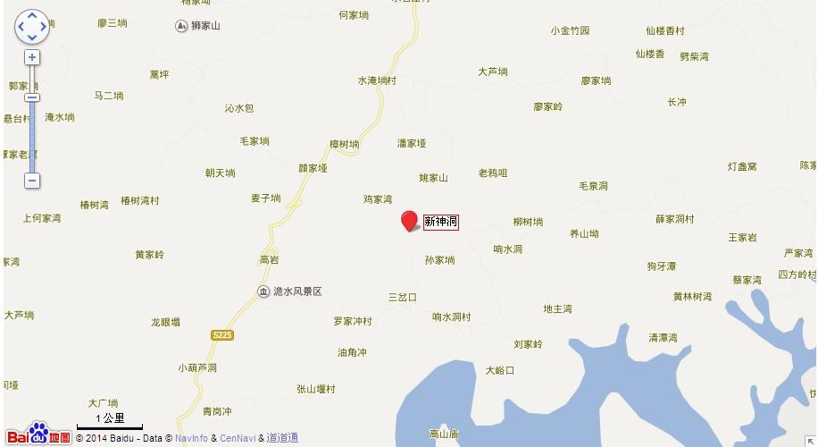 新神洞地图展示