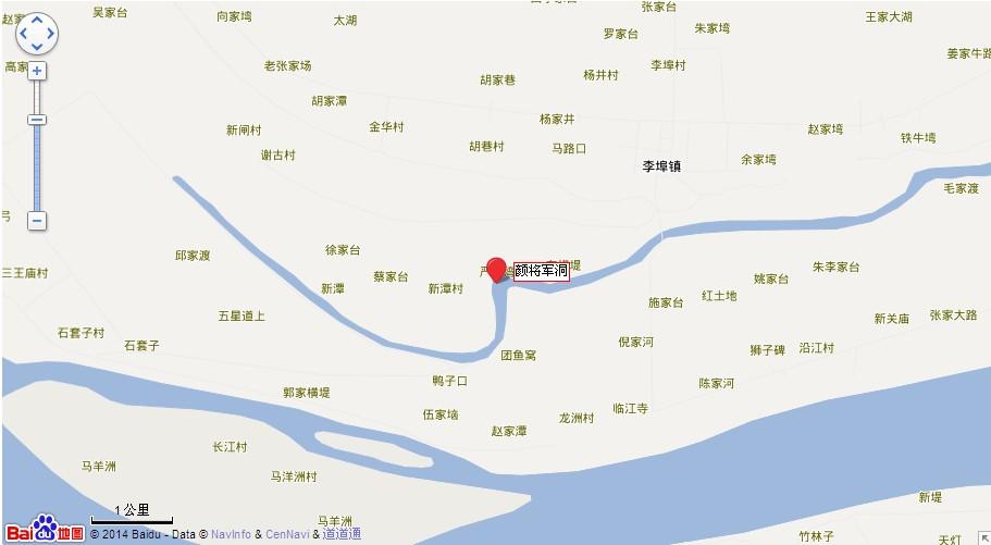 颜将军洞地图展示