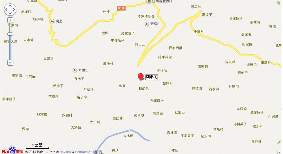 朝阳洞地图展示
