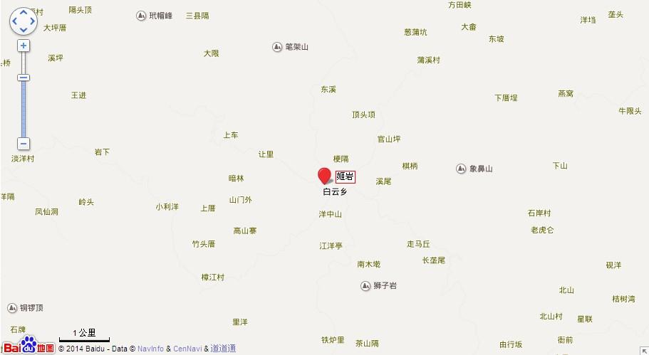 姬岩地图展示