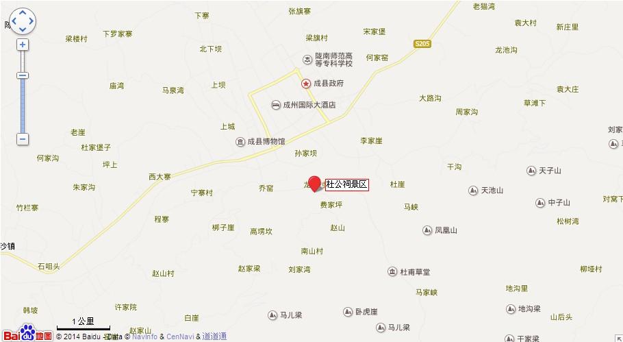 杜公祠地图展示