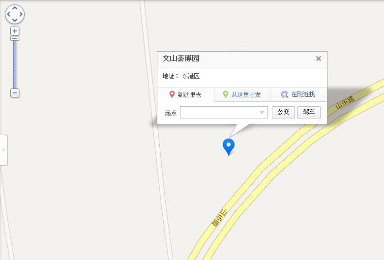 文山茶博园地图展示