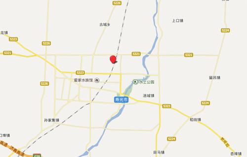 洰淀湖景区地图
